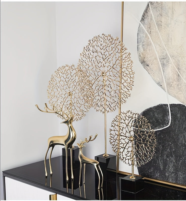 Duo Royal de Rennes en Cuivre Doré