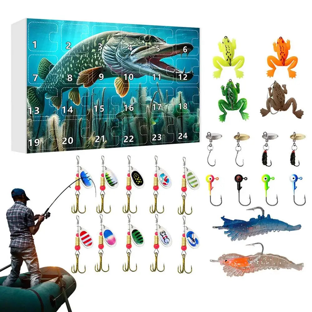 Calendrier de l’Avent Leurres de Pêche