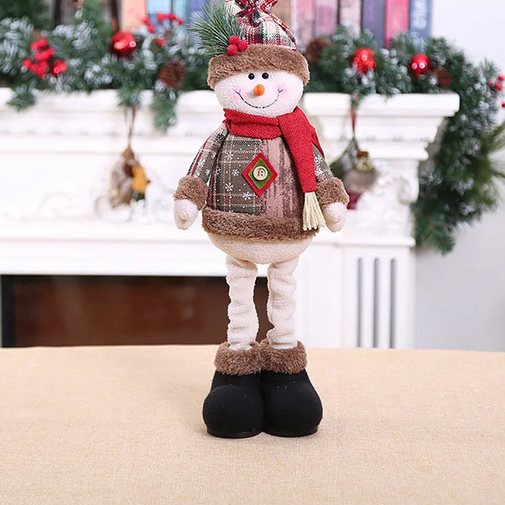 Poupée Père Noël Décorative – Figurine de Noël pour Table & Maison