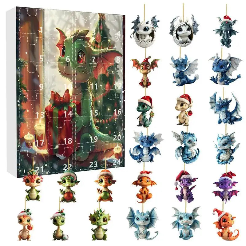 Calendrier de l’Avent Dragon & Dinosaure