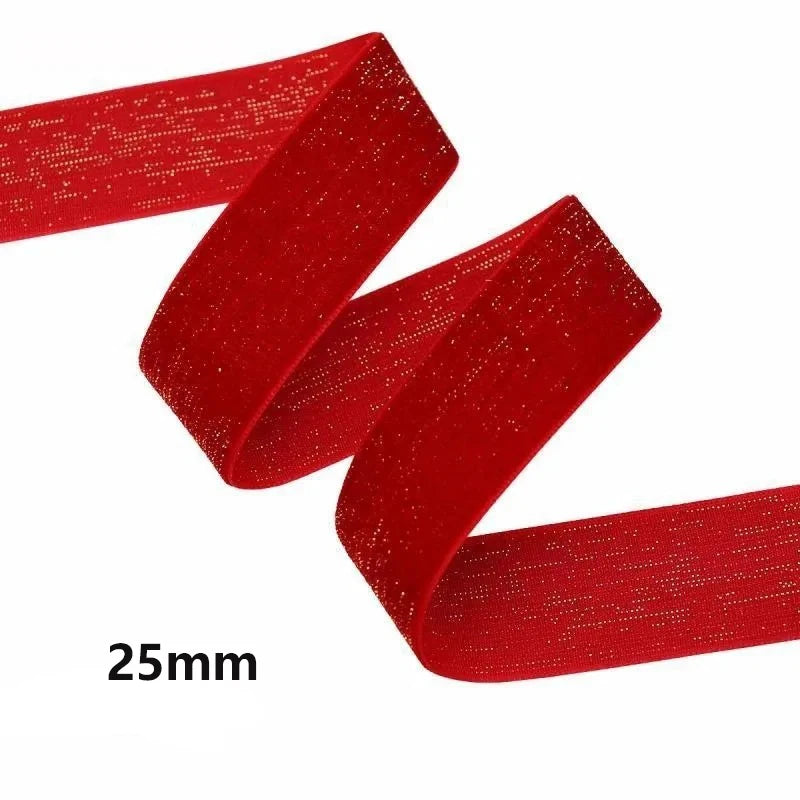 Ruban rouge Noël 5 m