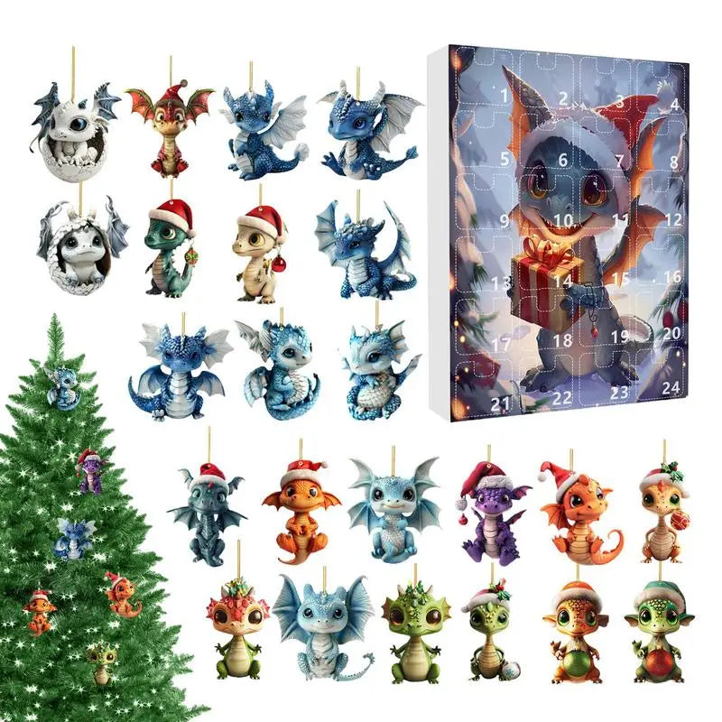 Calendrier de l’Avent Dragon & Dinosaure