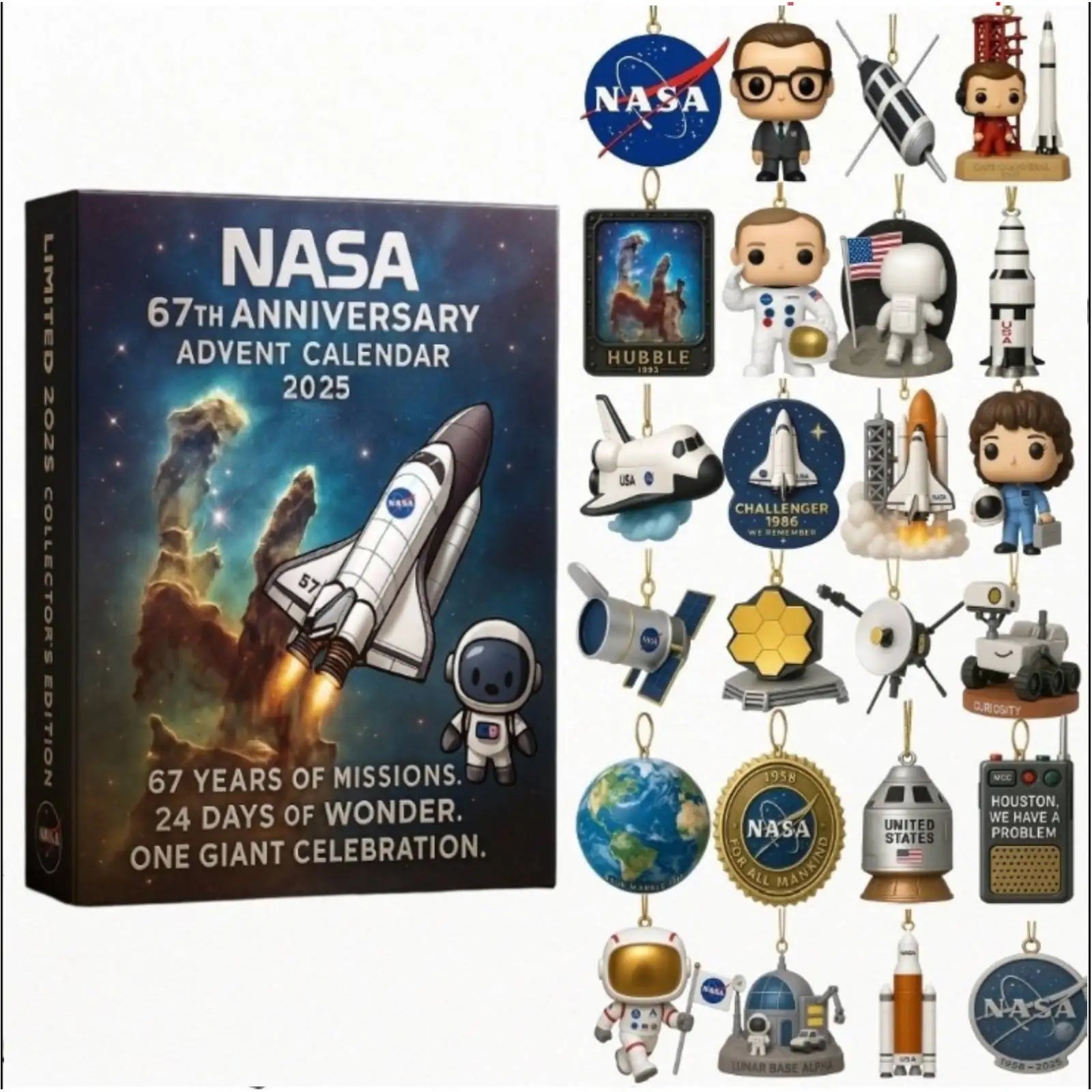 Calendrier de l’Avent Décorations 2025