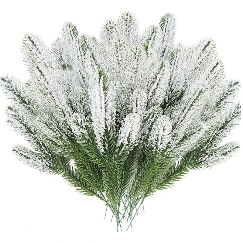 Branche de Sapin Artificielle avec Baies Rouges