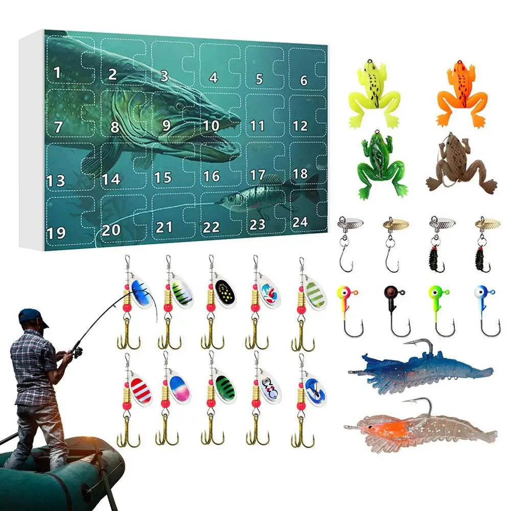 Calendrier de l’Avent Leurres de Pêche