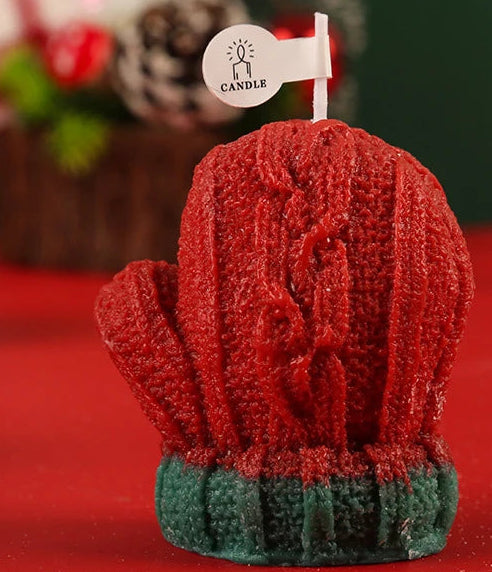 Bougie Parfumée Gants de Noël