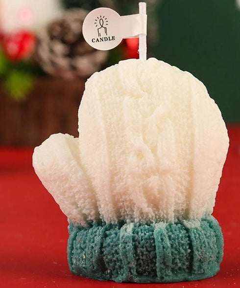 Bougie Parfumée Gants de Noël