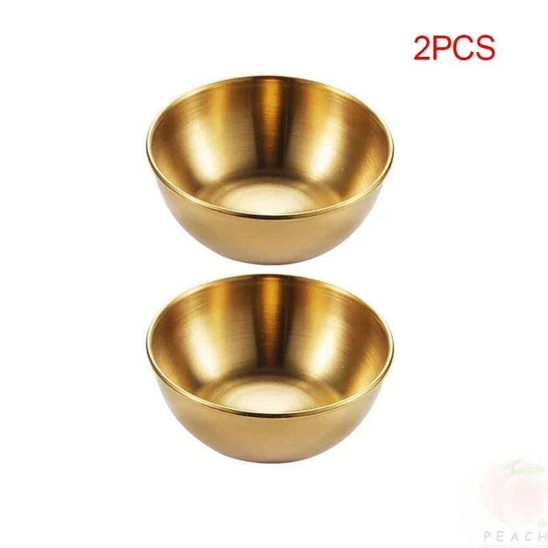 Coupelles à Sauce en Inox (Lot de 2 et 4)