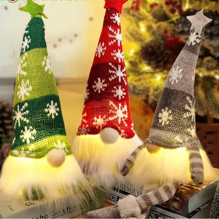 Lutin de Noël Lumineux