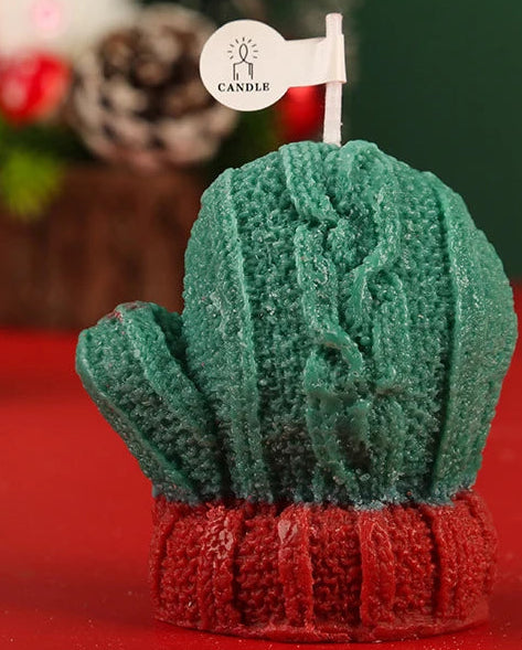 Bougie Parfumée Gants de Noël