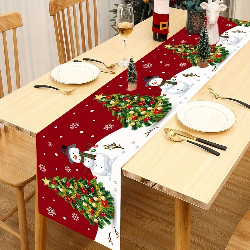 Chemin de table Merry Christmas
